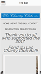 Mobile Screenshot of fdlcharityclub.org